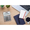 image:imageCasio DM1200BM  Business Desktop Calculator with CostSellMargin amp Tax Keys  ExtraLarge 12Digit Display Kickstand  Ideal for Office amp Finance Use SilverCalculator