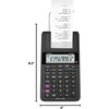 image:imageCasio HR10RC Mini Desktop Printing Calculator  Portable  12Digit Display  OneColor Printer  Tax amp Currency  Ideal for Taxes Bookkeeping amp Accounting Tasks BlackPrinting Calculator