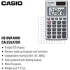 image:imageCasio HS8VA Mini 6Function Calculator  Large 8Digit LCD Display  Solar Powered with Battery Backup  Standard Function  Portable Pocket Size1 Count Pack of 1