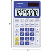 image:imageCasio SL300VC Solar Powered Standard Function Calculator BlueBlue