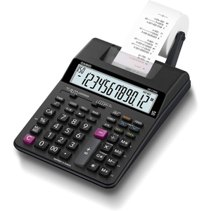 image:imageCasio HR170RC Printing Calculator  12Digit Display  2Color Print Reprint amp Correction  Ideal for Bookkeeping Accounting amp Tax WorkSmall Pack of 10