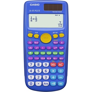 image:imageCasio fx55PLUS Fraction Calculator  ElementaryMiddle School Math Made Easy  Fractions Mixed Numbers Simplification  Great for Classroom Learningfx55 PLUS