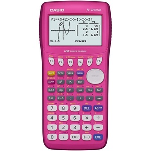 image:imageCasio fx9750GII Standard Graphing Calculator WhitePink