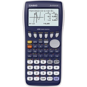 image:imageCasio fx9750GII Standard Graphing Calculator WhiteWhiteBlue
